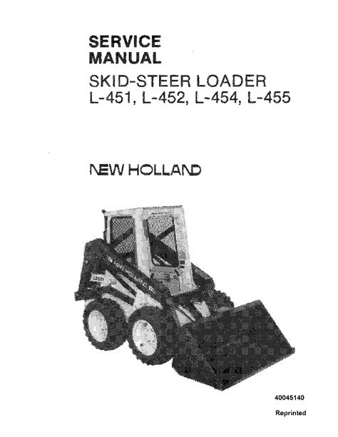 new holland l452 skid steer specs|new holland l455 service manual.